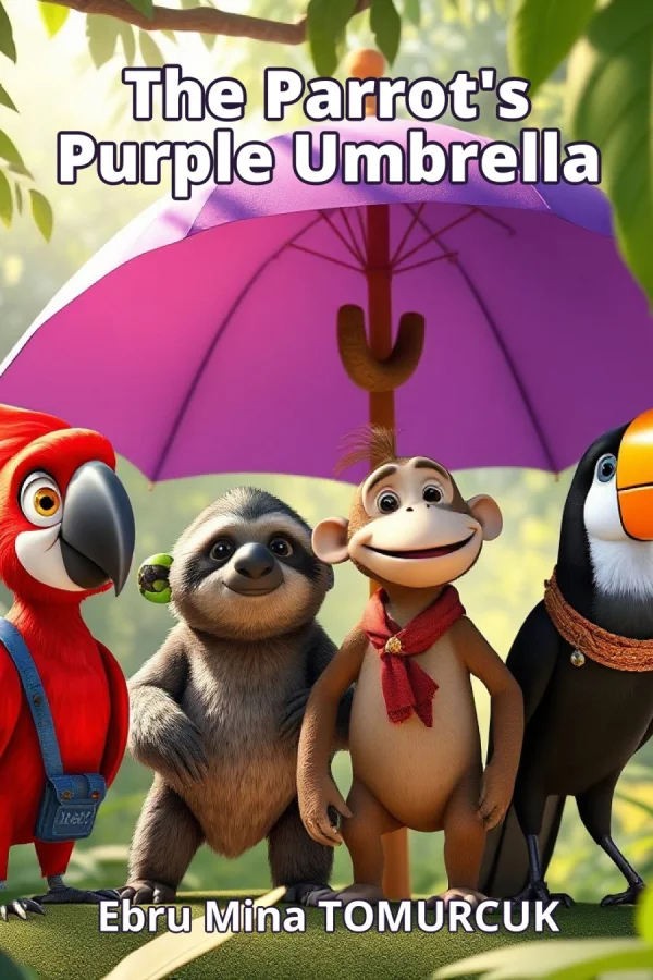The Parrot's Purple Umbrella
