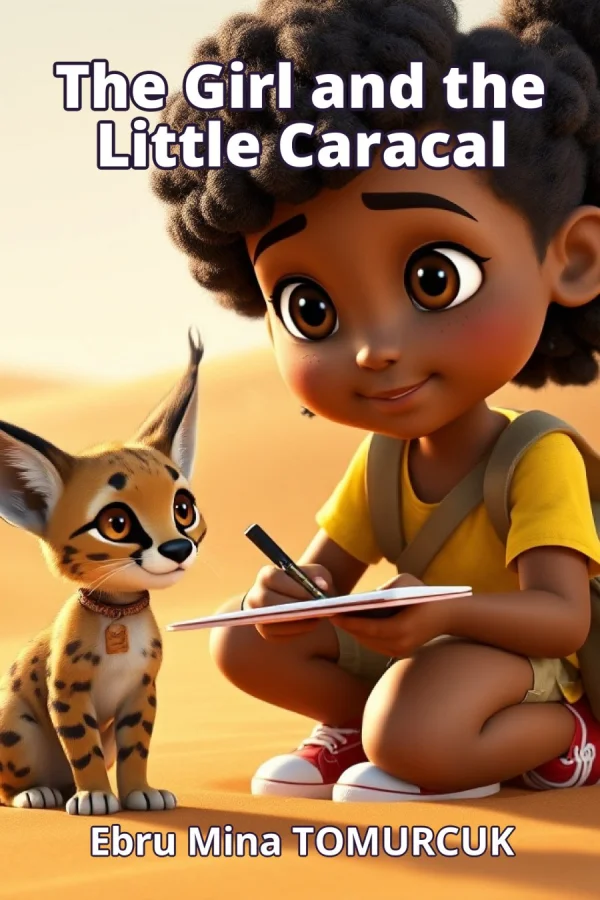 The Girl and the Little Caracal
