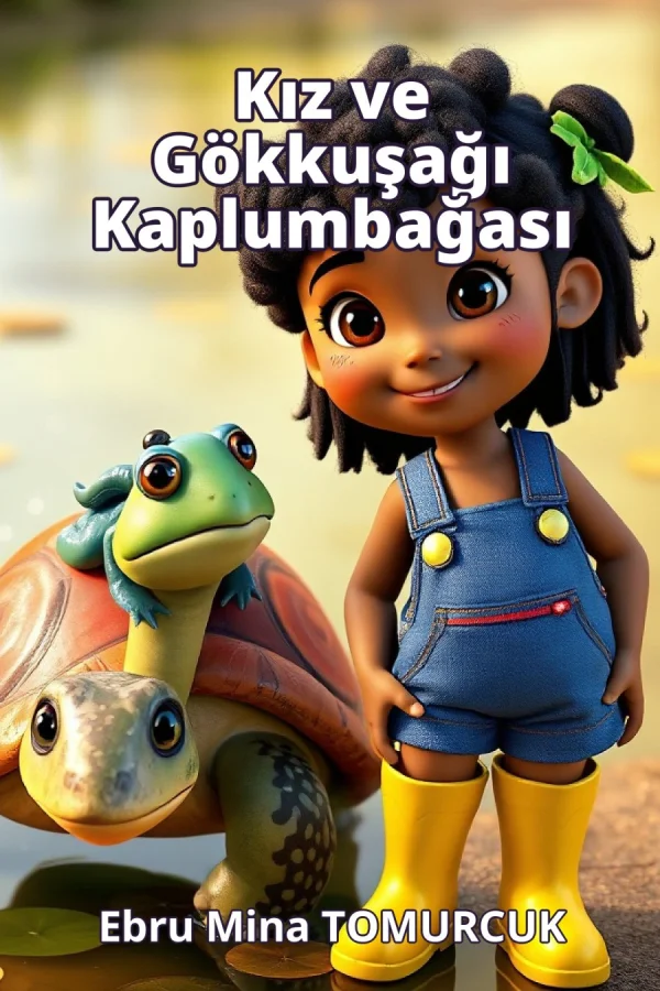 Kız ve Gökkuşağı Kaplumbağası