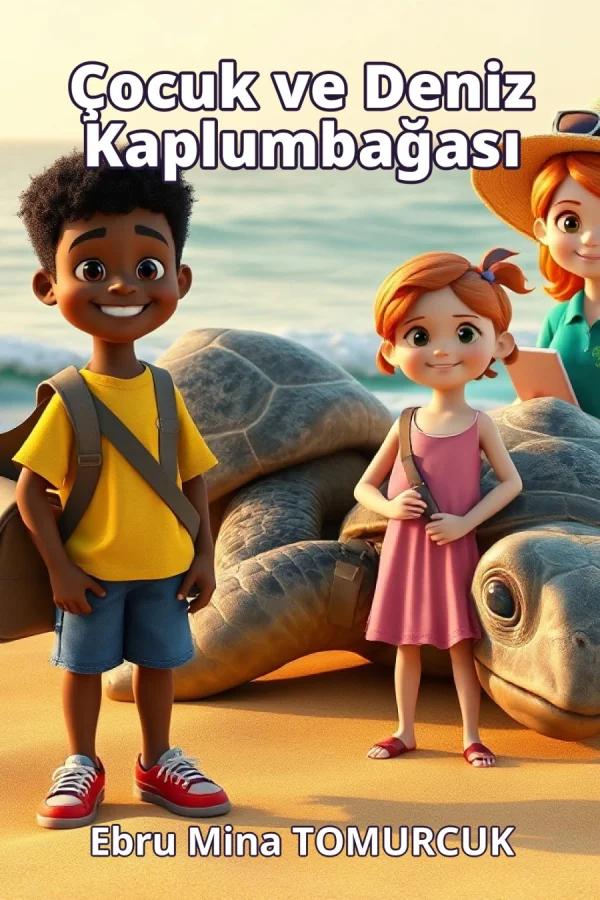 Çocuk ve Deniz Kaplumbağası