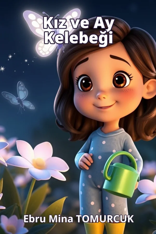 Kız ve Ay Kelebeği