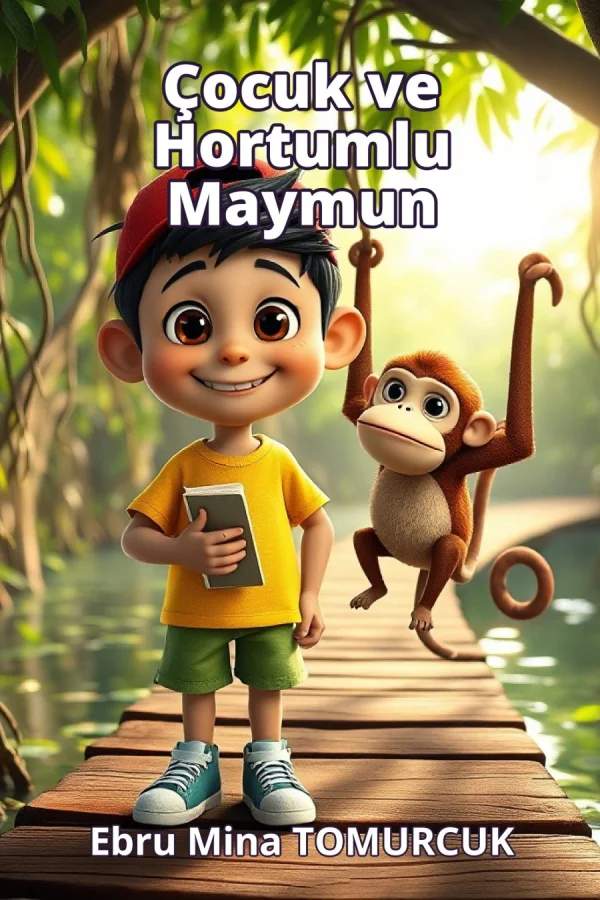 Çocuk ve Hortumlu Maymun