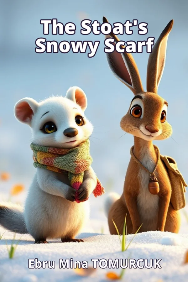 The Stoat's Snowy Scarf