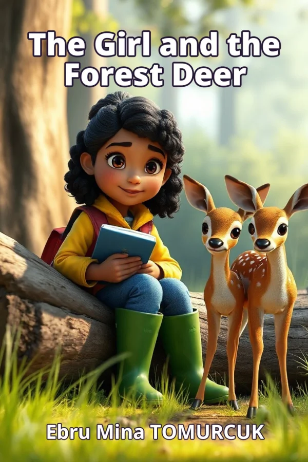 The Girl and the Forest Deer
