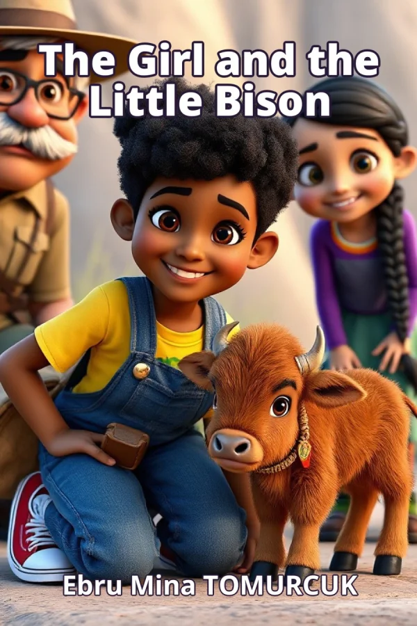 The Girl and the Little Bison