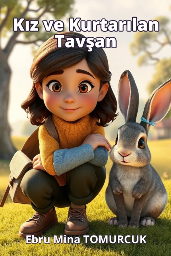 Kız ve Kurtarılan Tavşan